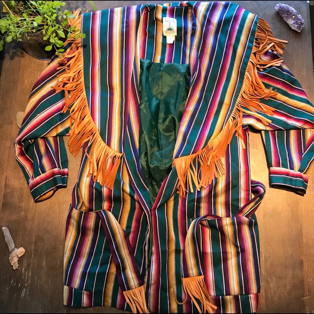 Hairston Roberson Elongated Blazer Robe